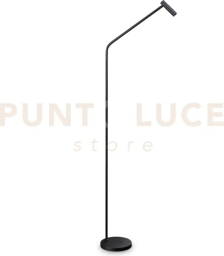 Easy lampada da terra in metallo orientabile con interruttore led 3...