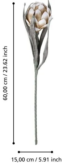 Eglo 428125 - Fiore artificiale MOLAVE 60 cm beige
