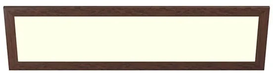 Eglo - Pannello a plafone LED RGBW dimmerabile SALOBRENA-C LED/34W/230V marrone scuro + telecomando