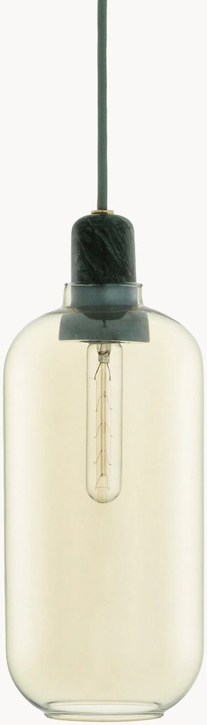 Lampada a sospensione piccola in marmo Amp