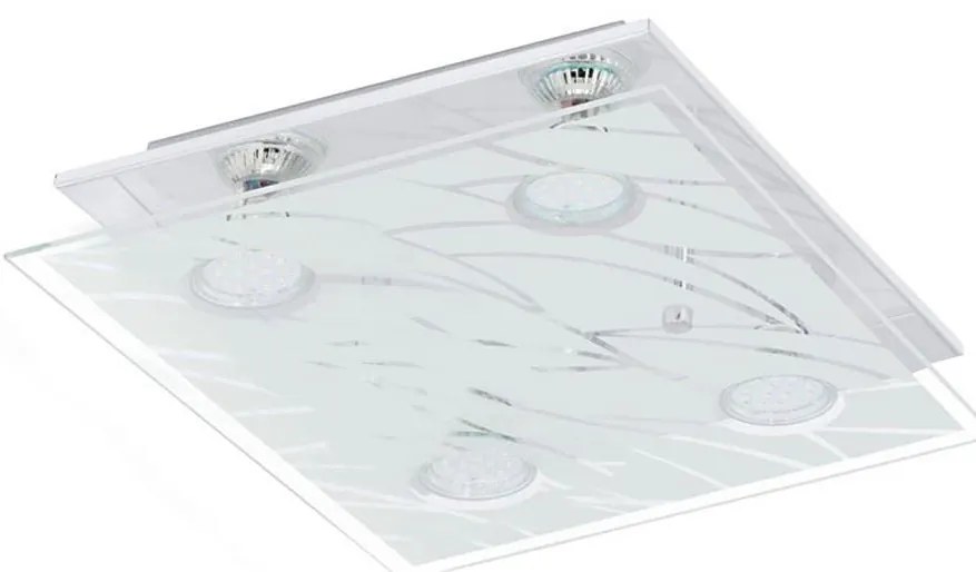 Eglo 13674 - Plafoniera LED FARELLA 4xGU10/3W/230V