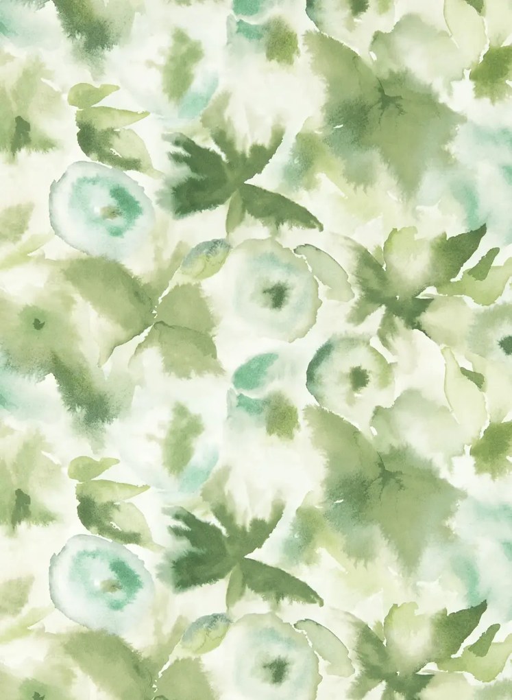 Harlequin Carta da parati Flores - Clover/ Kelly/ Aqua