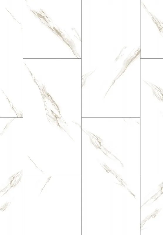 Mexen River White  pannelli vinilici 610 x 305 mm SPC 6,5 mm, sottofondo IXPE 1,5 mm, 4 V-Fuga, Jazz White