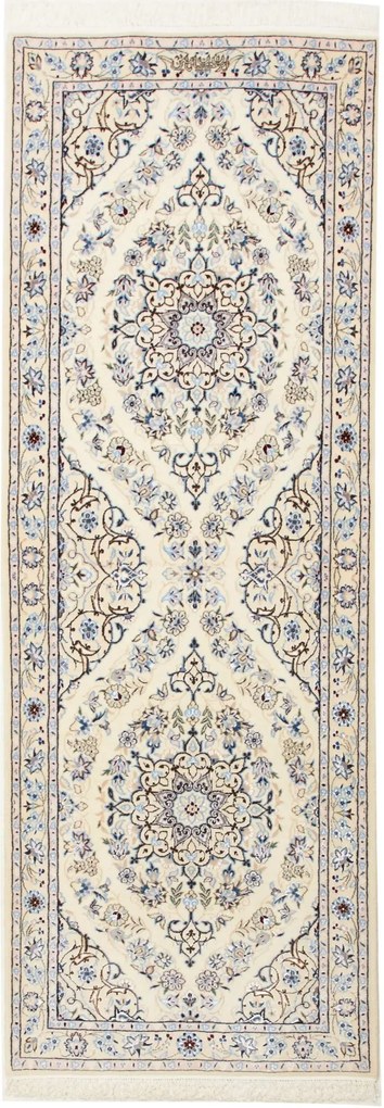 Nain Tappeto 190 x 60 Beige (Iran) Annodato A Mano