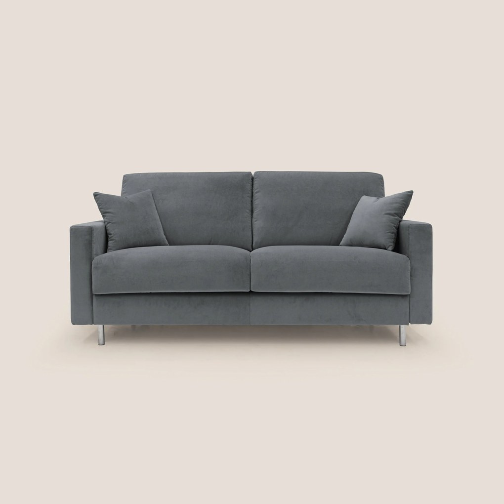 Andromeda divano letto moderno in pregiato velluto LUXURY