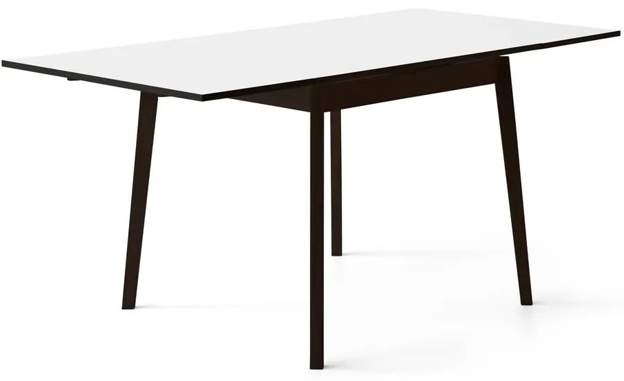 Tavolo da pranzo pieghevole bianco e nero in rovere Hammel , 90 x 90 cm Single - Hammel Furniture