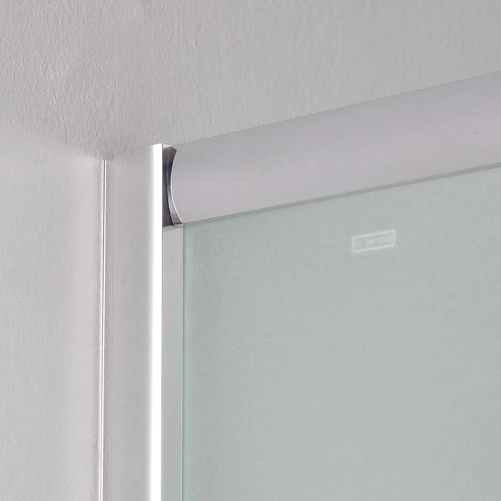 Box Doccia Vetro Satinato 6 Mm Quadrato 70X70 Scorrevole | Genova