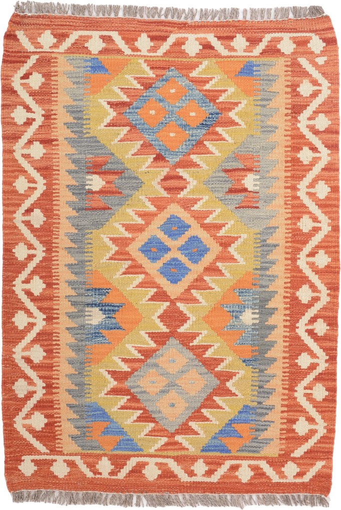 Kilim Tappeto 60 x 90 (Pakistan) Tessuto A Mano