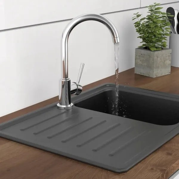 Schütte 79119 - Miscelatore per lavello CORNWALL cromato lucido