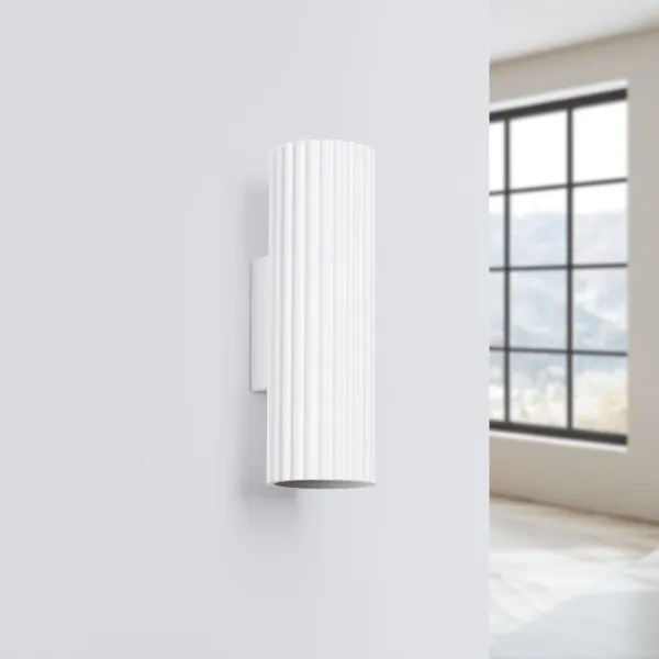 Brilagi - Applique LED CRESTO 2xGU10/10W/230V 20 cm bianca