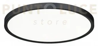 Gpl323- plafoniera d.30cm 3000-4000-6000k 2300-2400-2450lm 24w nero...