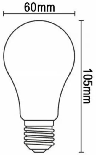Lampadina LED FILAMENT A60 E27/13W/230V 3000K