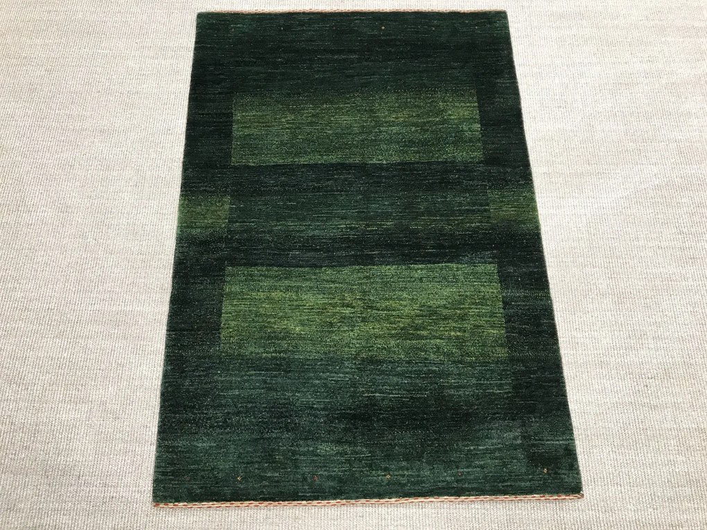 Loribaft Tappeto persiano 150 x 100 Verde (Iran) Annodato A Mano