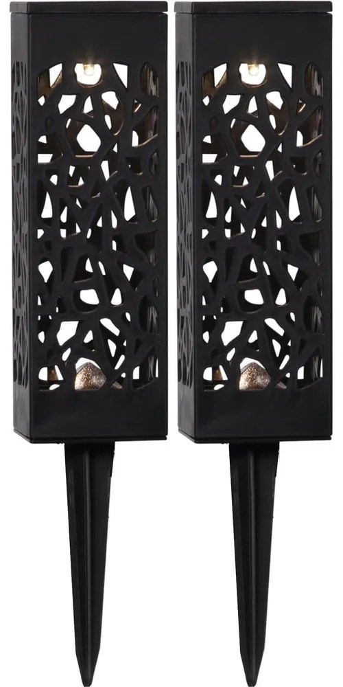 Set di 2 luci LED solari da esterno, altezza 18 cm Izola - Star Trading