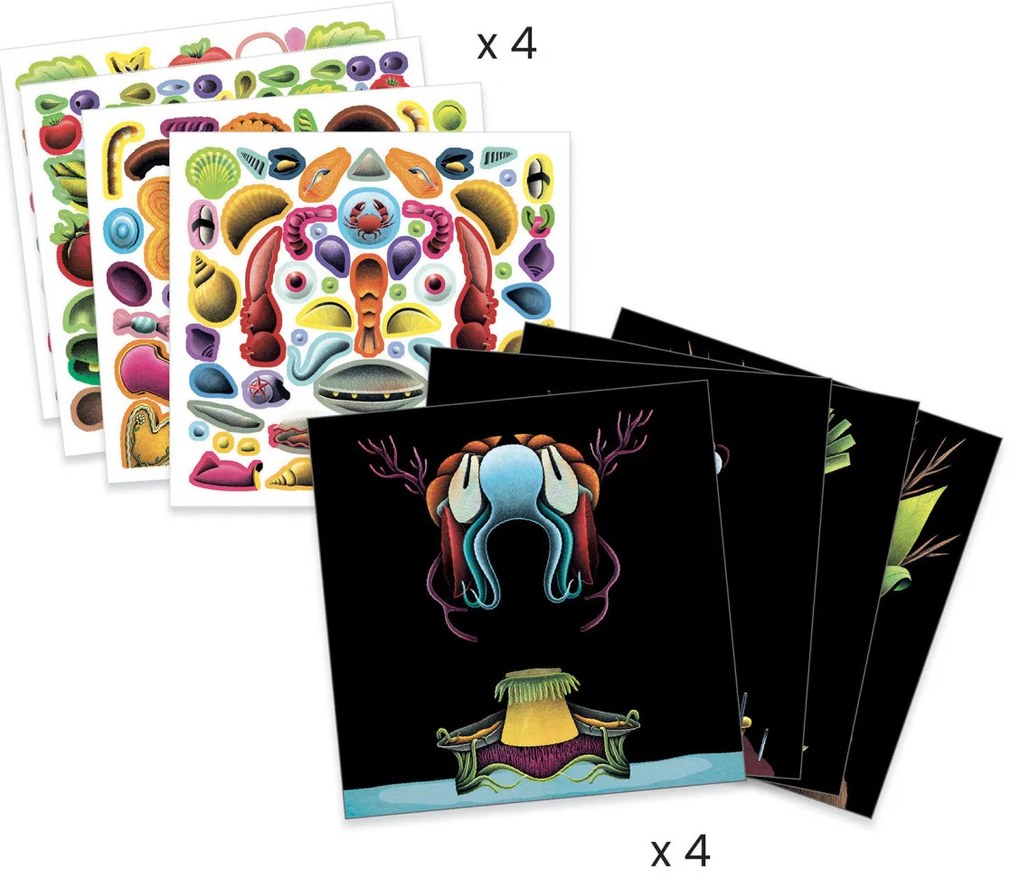 Gioco creativo - Giuseppe Arcimboldo - Verdure di primavera