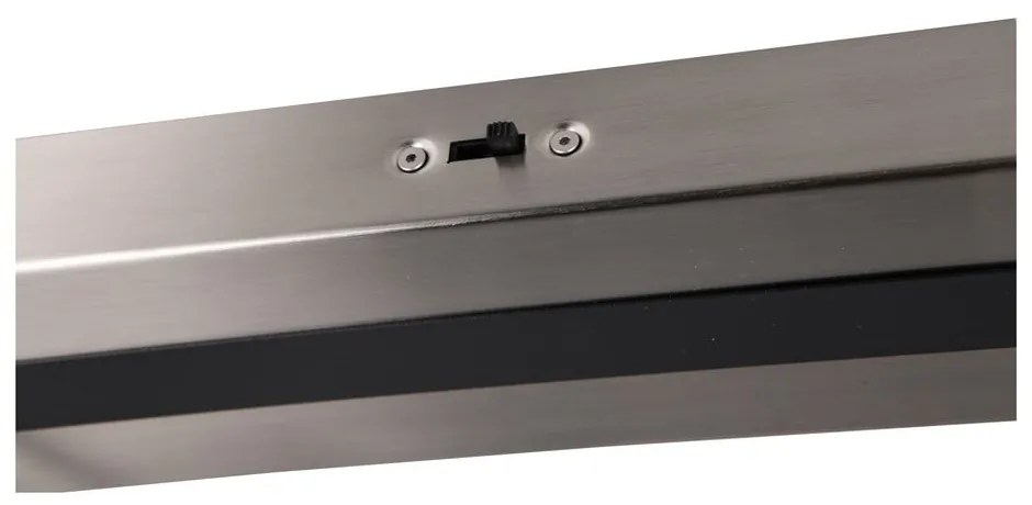 Faretto LED nero e argentato 20,5x120 cm Ikaris – Trio Select