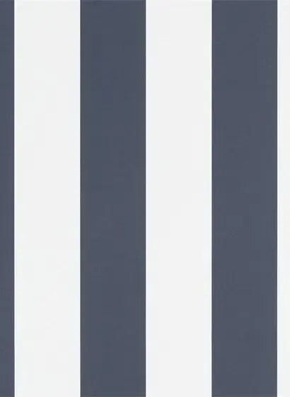 Ralph Lauren Tapete Spalding Stripe - Navy/ White