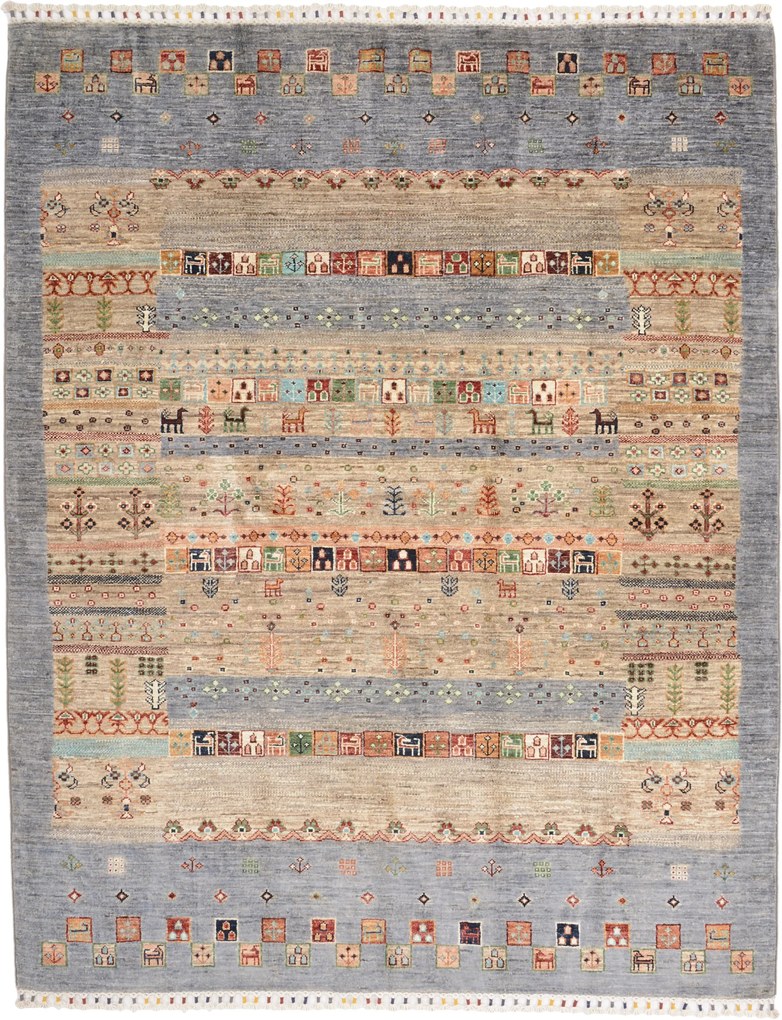 Samarkand Tappeto 160 x 200 (Pakistan) Annodato A Mano
