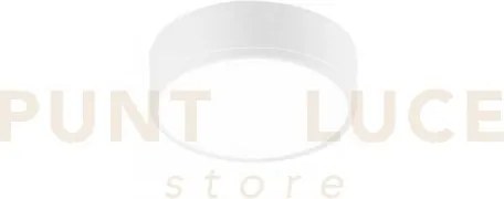 Plafoniera led klio bianca tonda 22w 3000lm 4000k 16,8x5cm
