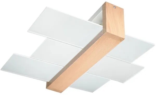 Brilagi - Plafoniera LED HERA 2xE27/7,5W/230V legno