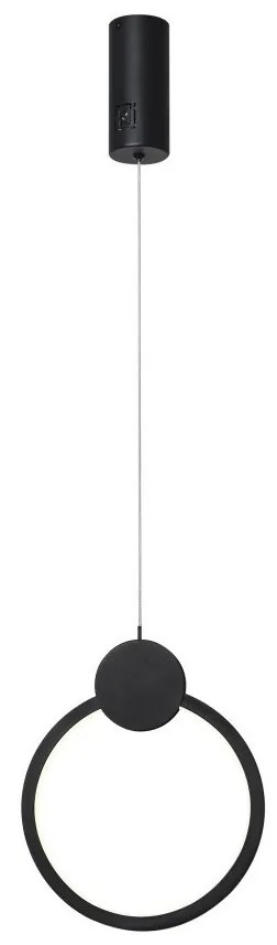 Immax NEO 07233L - Lampadario a sospensione con filo LED dimmerabile LITE OVALE LED/18W/230V Tuya + +TC