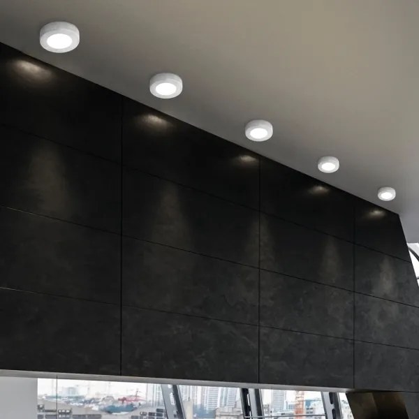 Kolarz A1344.10R.Ag - Plafoniera LED dimmerabile CLICK LED-GX53/7W/230V