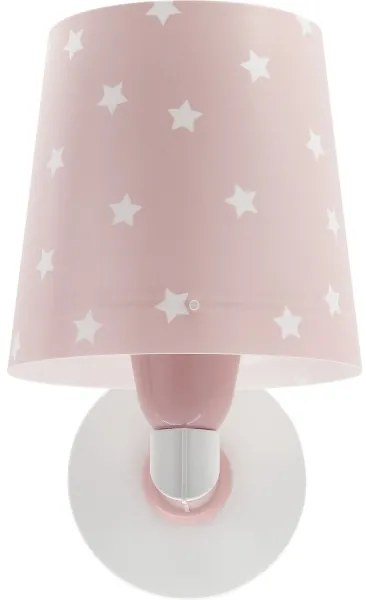Dalber 82219S -  Applique per bambini  STAR LIGHT 1xE27/60W/230V rosa