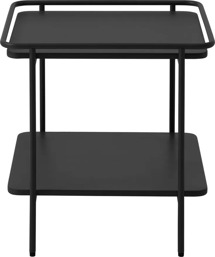 Tavolino in metallo 45x45 cm Yuba – Unique Furniture