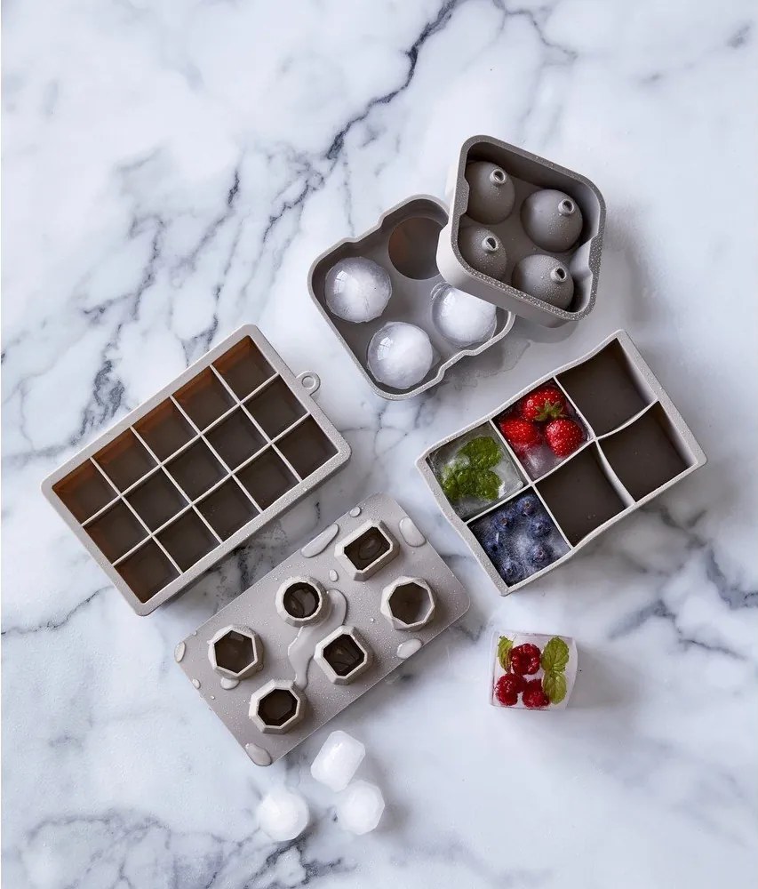 Vaschetta per ghiaccio in silicone Sphere – Bitz