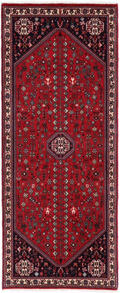 Abadeh Tappeto 80x200 (Iran) Annodato A Mano