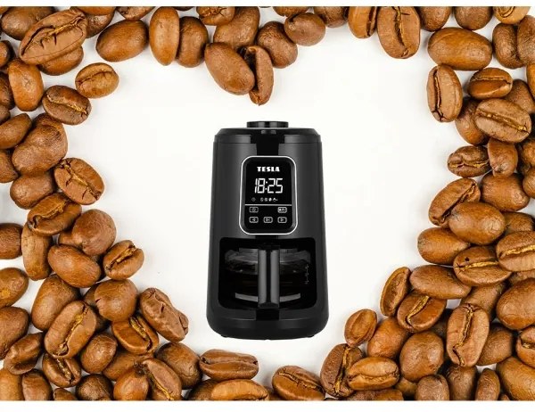 TESLA Electronics - Macchina da caffè con macinino 2in1 900W/230V