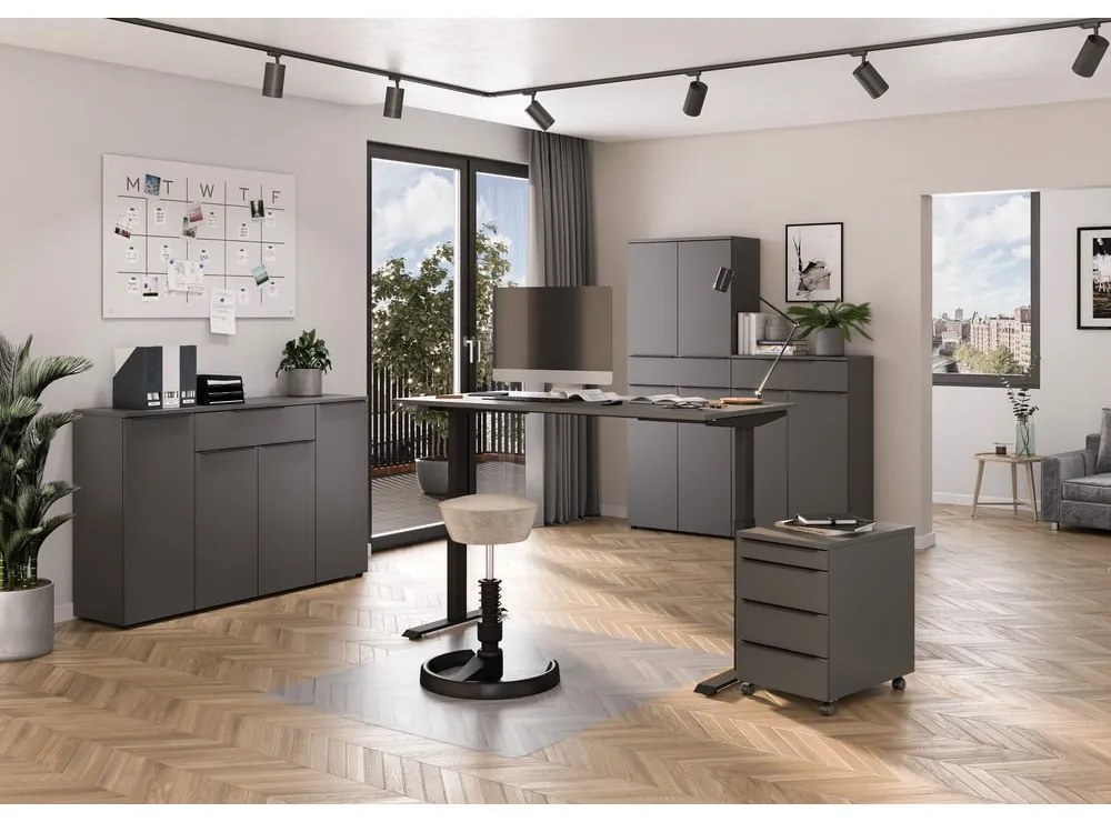 Armadio antracite 81x197 cm Mailand - Germania