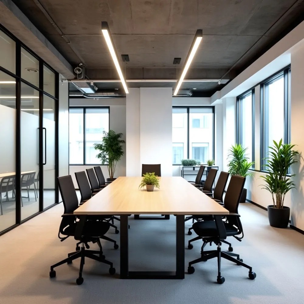 Lampada Lineare LED a Sospensione 55W 150cm nera con driver Philips Colore Bianco Variabile CCT