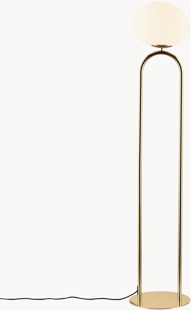 Lampada da terra in vetro soffiato Shapes