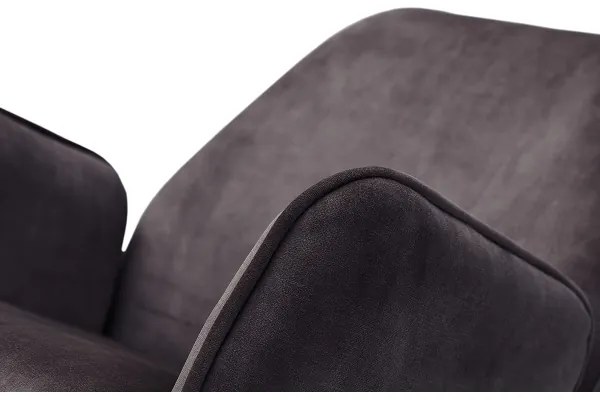 Set di 2 sedie da pranzo NEXORO, antracite