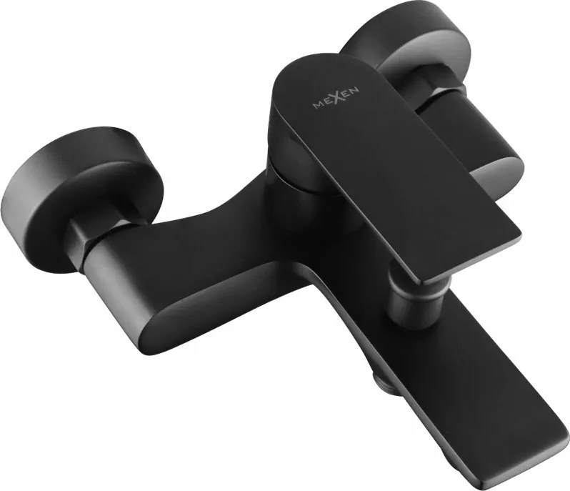 Mexen Royo rubinetto da vasca, nero - 72230-70