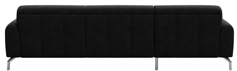 Divano angolare grigio antracite, angolo sinistro Puzo - MESONICA