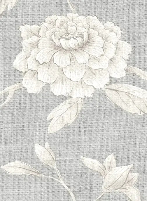 Lewis & Wood Carta da parati Jasper Peony - Cashmere