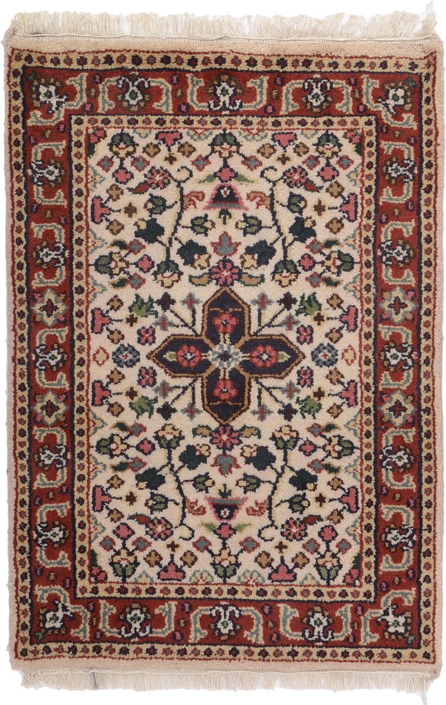 Persian Tappeto orientale 60x90 (Indian) Annodato A Mano