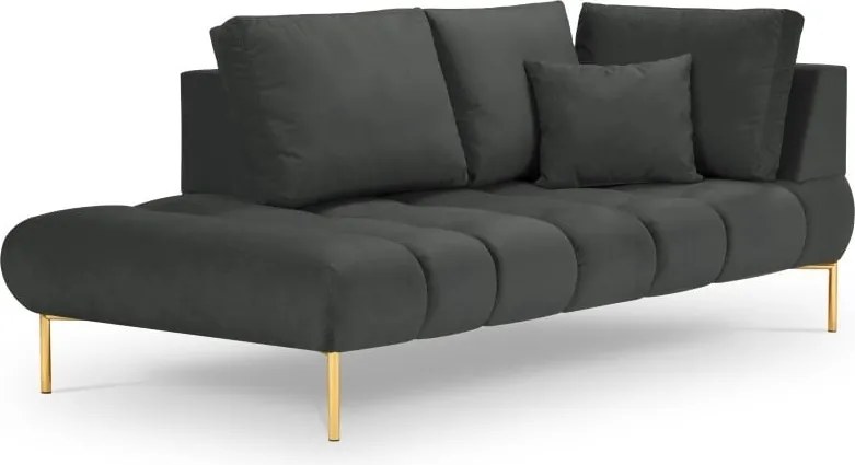 Chaise longue Hastings 2 posti in velluto - H75 cm
