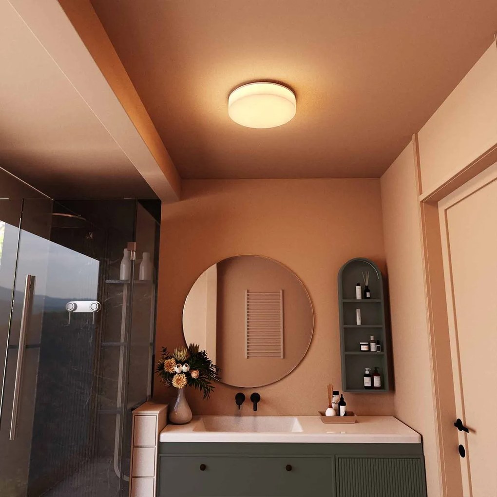 Plafoniera LED Regolabile 18W 24W 30W Rotonda CCT IP54 - Ø33 cm