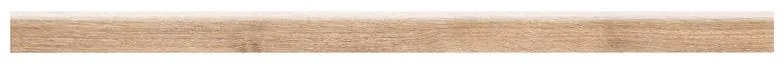 Piastrella battiscopa Basic in gres porcellanato miele L 120 x H 6.5 cm x Sp 9 mm opaco confezione da 7.2 ml