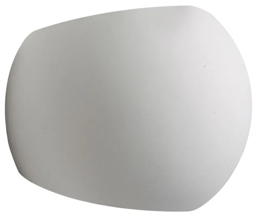 Applique da Parete GLOBE in Gesso Pitturabile G9