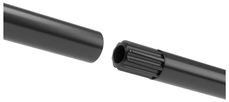 Bastone per tende allungabile in acciaio 81 - 163 cm Zen - Umbra