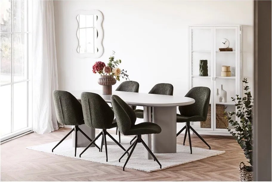 Vaso marrone in vetro (altezza totale 27 cm) Celia – House Nordic