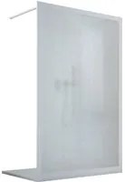 Parete doccia Walk-in Free 120 CM H 185 in Acrilico mod. Beatrix Centrale