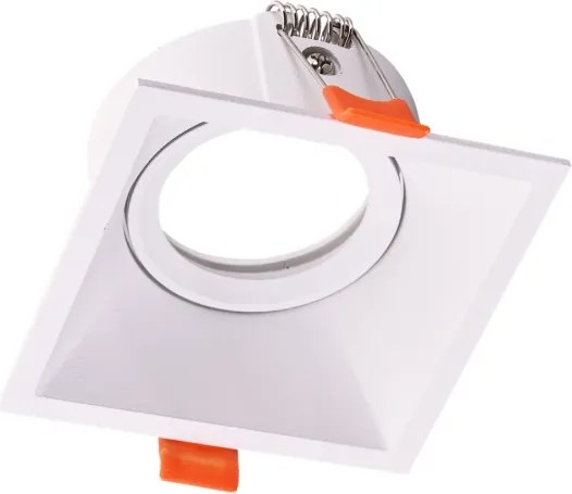 Faretto da incasso EYE 1xGU10/25W/230V quadrato bianco