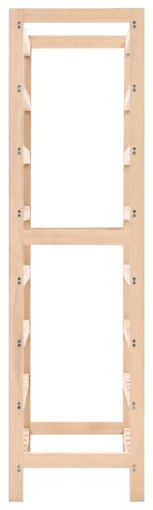 Portavini in legno massello di cedro 57,5x28x102 cm