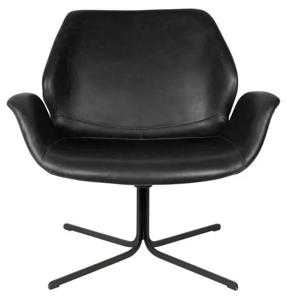 Sedia nera Nikki - Zuiver