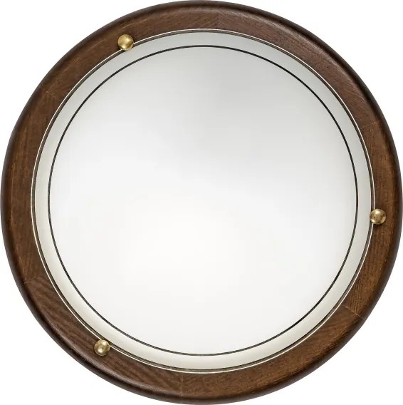 Brilagi - Plafoniera ORBIS 1xE27/60W/230V Ø 30 cm finitura pino